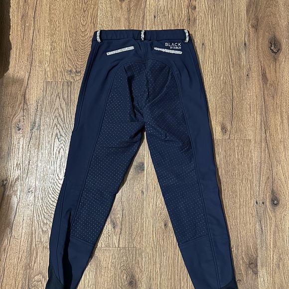 Black Women's Riding Pants - Picture 3 of 3